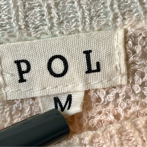 POL Boho Slouchy Camo Print Lightweight Dolman Sleeve Sweater—SZ. Medium - Picture 9 of 17